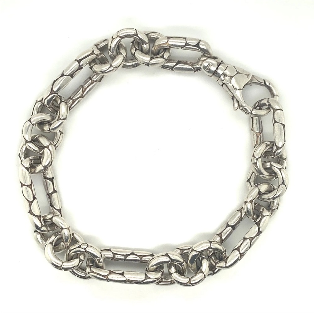 John Hardy Sterling Silver Kali Pebble Link Bracelet
